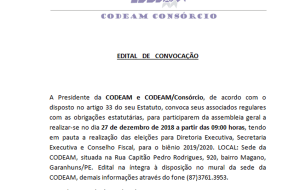 Edital de Convocação para Eleições da Diretoria Executiva